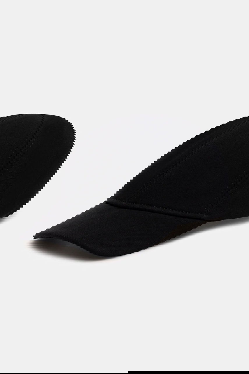 Šiltovka HELIOT EMIL Wool Blend Baseball Cap Heliot Emil Čierna | AW25.16.139.BLK01, 0