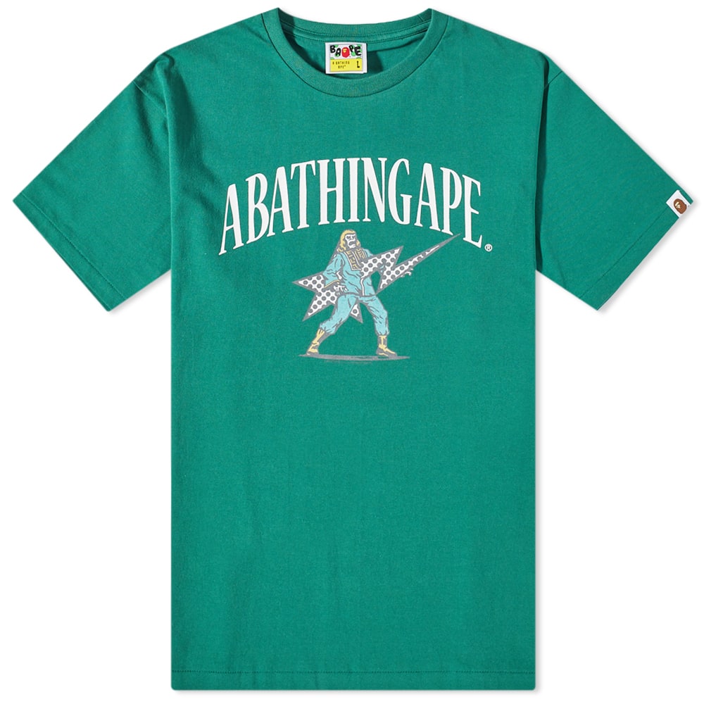 Tričko BAPE A Bathing Ape Archive sta Tee Zelené | 001TEI201014F-GRN, 0