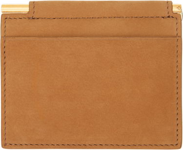 Peňaženka Tom Ford Tom Ford Nubuck Folding Money Clip Card Holder Hnedá | Y0340-LCL449G, 1