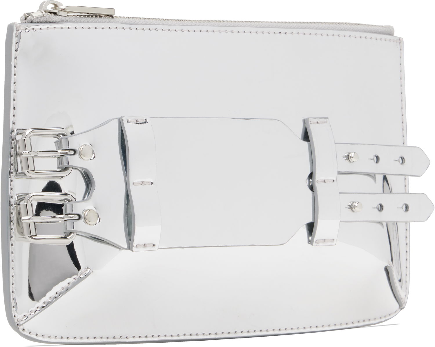 Peňaženka Maison Margiela MM6 Maison Margiela Bracelet Clutch Metalická | SB6WF0007 P8322, 1