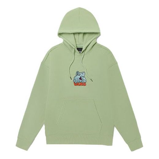 Mikina Vans Vans Cartoon Pattern Loose Fit Hoodie Zelené | VN0A5H9CYSJ, 0