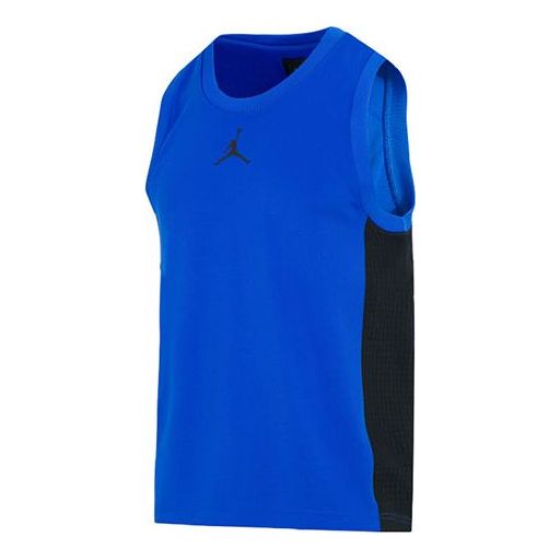 Tielko Jordan Vest Jersey Modrá | CZ4742-405