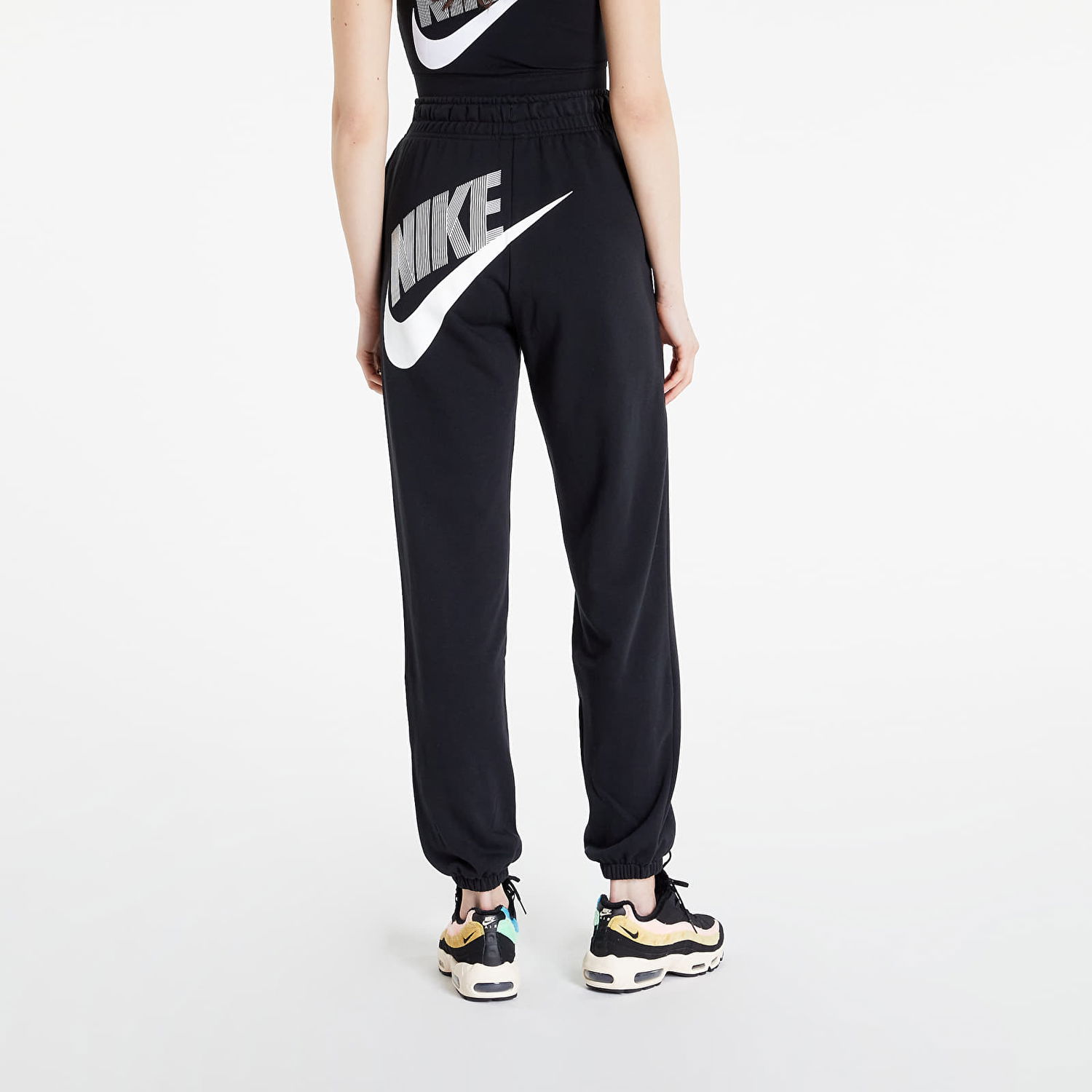Tepláky Nike Sportswear French Terry Fleece Oversized Pants Dnc Čierna | DV0336-010, 1