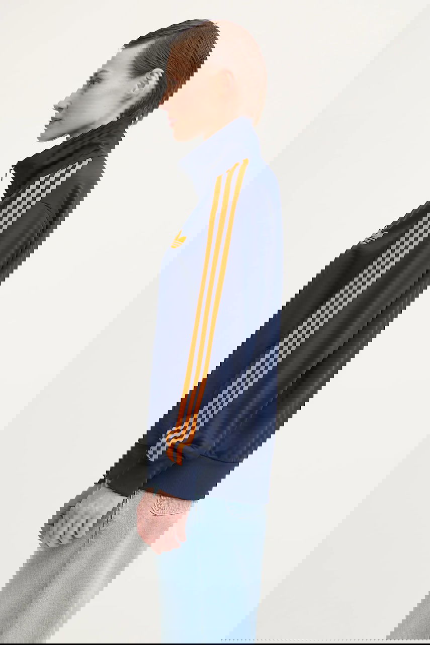 Bunda adidas Performance Adicolor Classic Firebird Loose Track Jacket Modrá | JW1247, 1