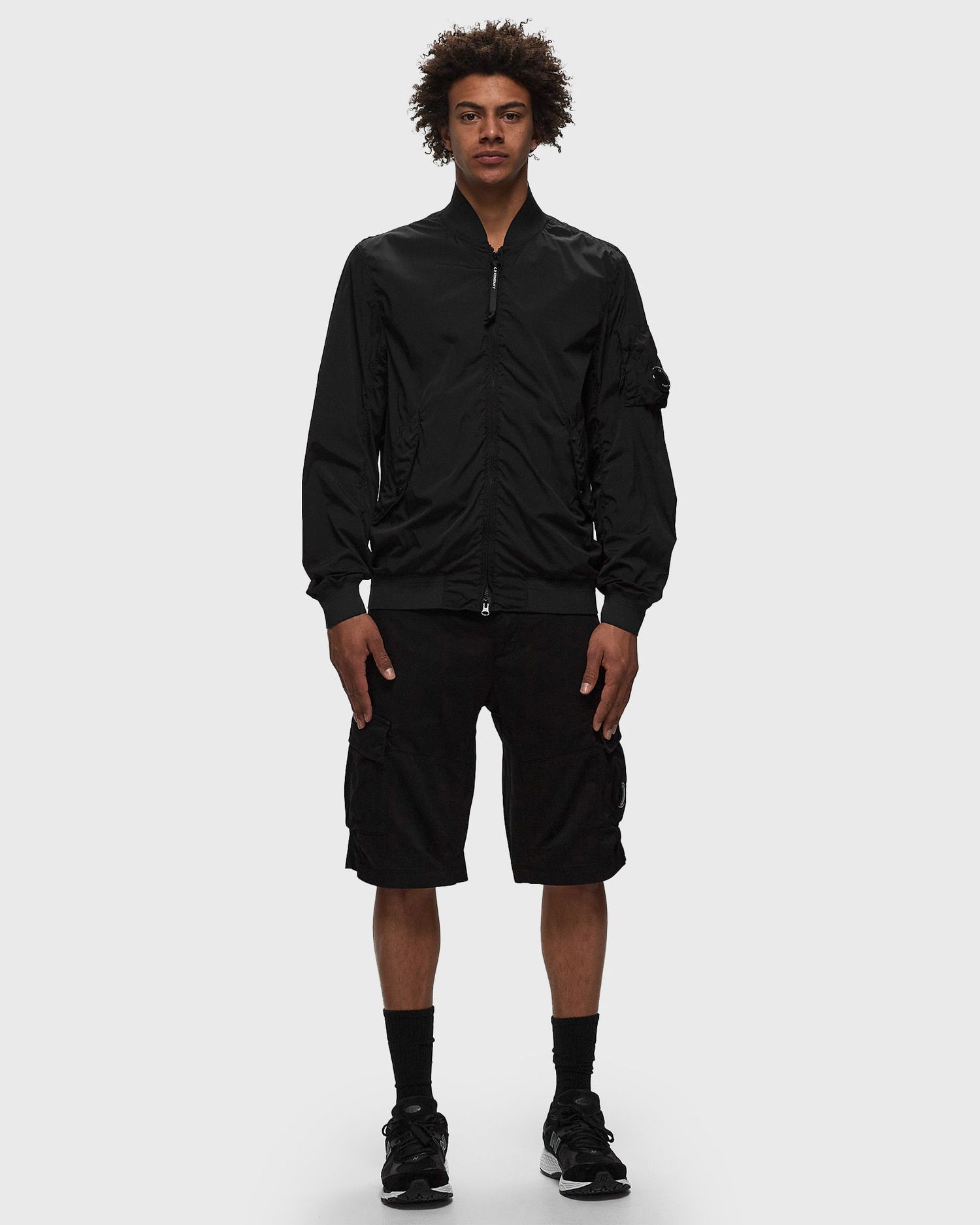 Bomber bunda C.P. Company NYCRA R OUTERWEAR - SHORT JACKET Čierna | 16CMOW186A005864G-999, 1