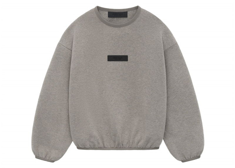 Sveter Fear of God Essentials Core Collection Kids Crewneck Sweatshirt Šedá | 785SU242061K