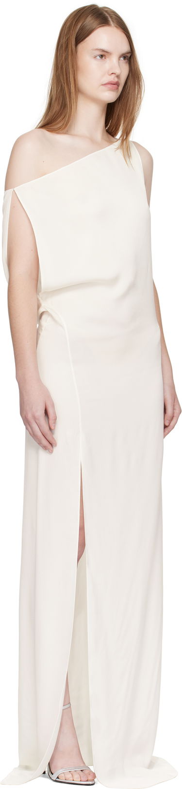 Šaty Tom Ford Tom Ford Off The Shoulder Evening Maxi Dress Biela | AB3523-FAX1446, 1