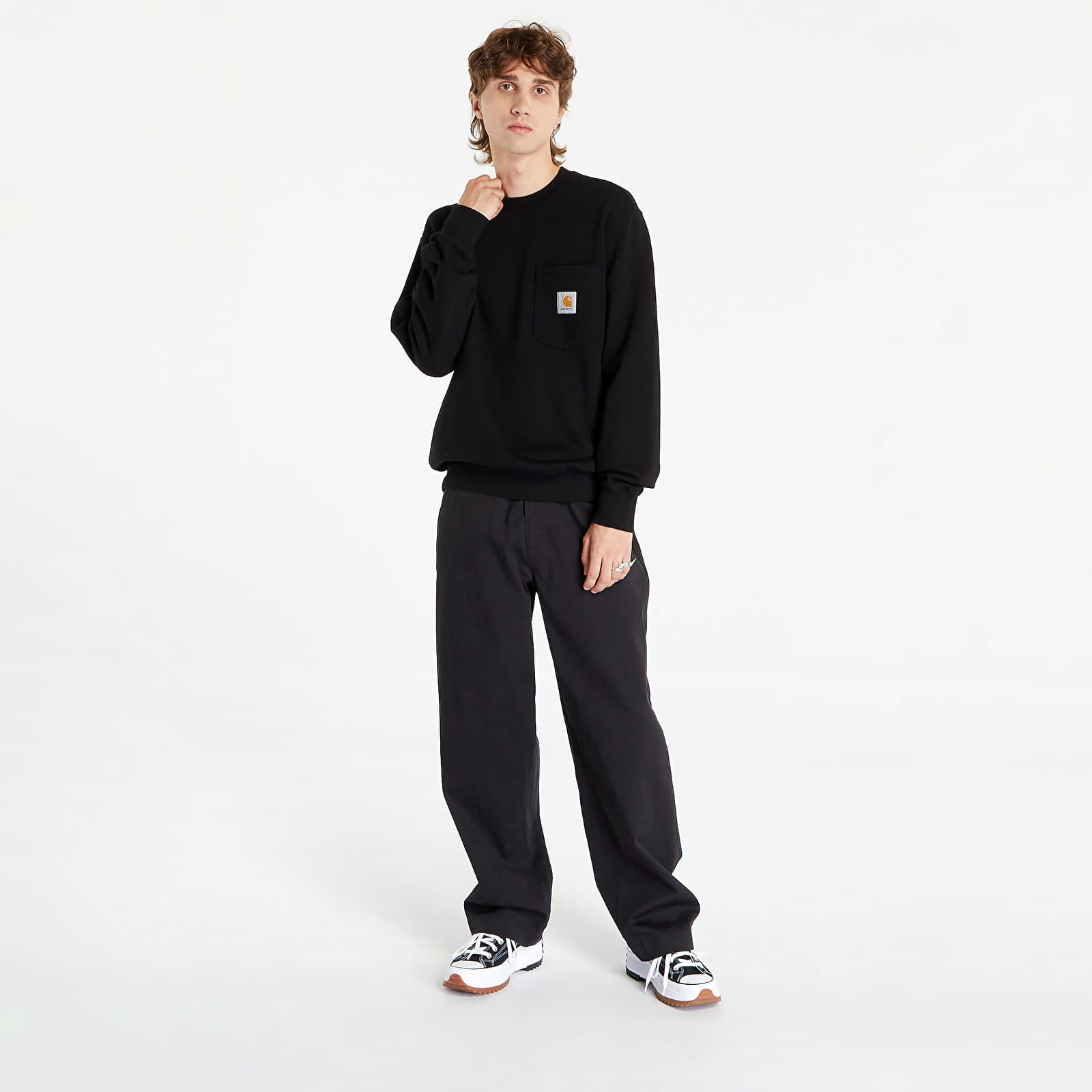 Pocket Sweat Black