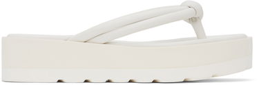 Tenisky a topánky Gianvito Rossi Rossi Marlie Platform Thong Sandals Biela | G15180.05GOM.NAP, 0
