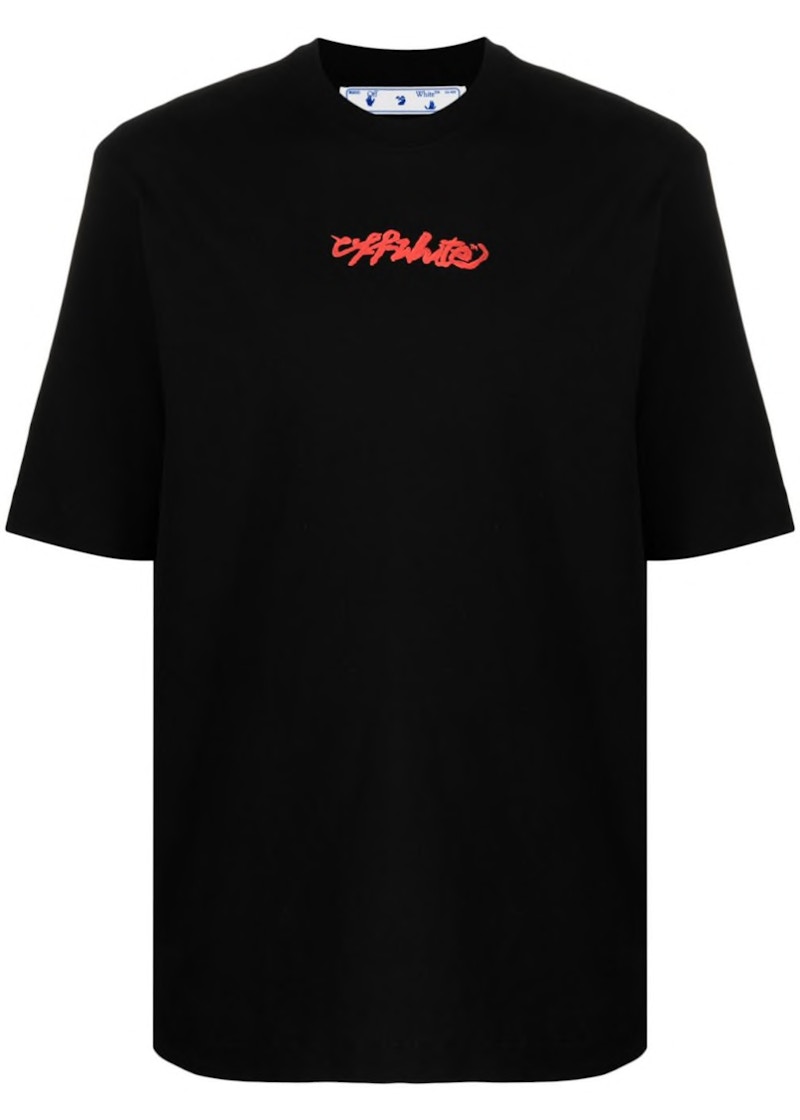 Tričko Off-White Arrows On Canvas T-Shirt Black Čierna | OMAA119F21JER0151084