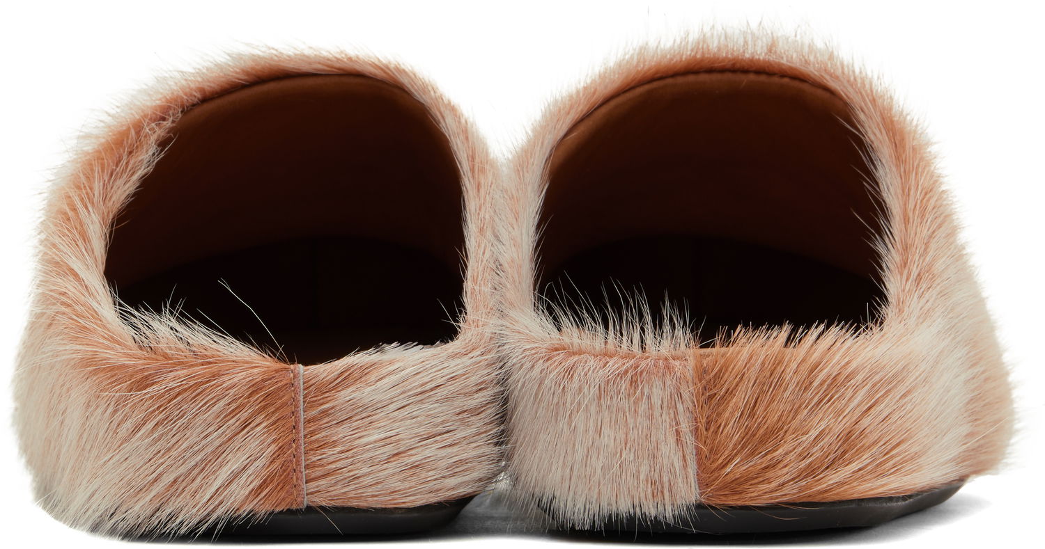 Tenisky a topánky Marni Long Hair Calfskin Fussbett Slip-on Loafers Žltá | SBMR000600 P8006, 1