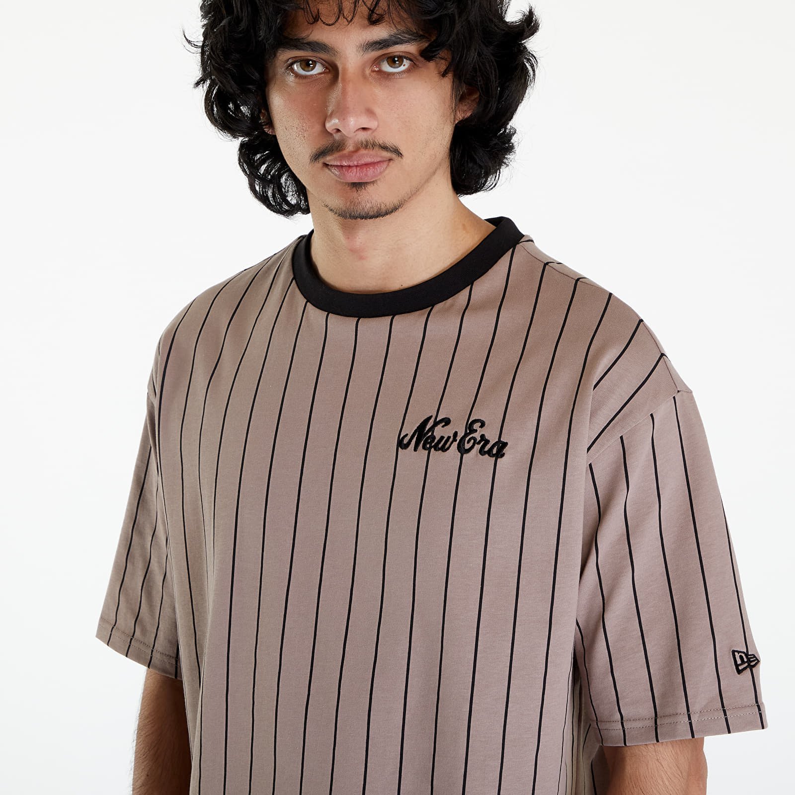 Pinstripe Oversized T-Shirt UNISEX