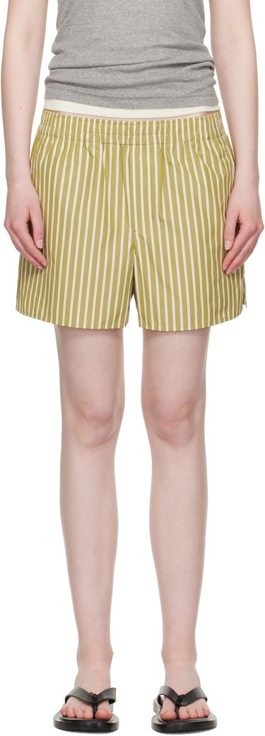 Šortky AMI AMI Paris Elasticated Shorts Žltá | USO117.CO0108, 0
