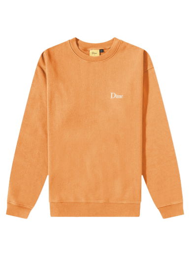 Sveter Dime Classic Small Logo Crewneck Oranžová | DIMESU2315JUP