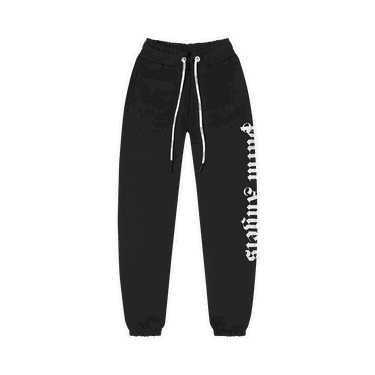 Tepláky Palm Angels Side Logo Sweatpants Čierna | PMCH010C99FLE0011001, 0