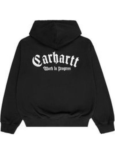 Mikina Carhartt WIP Onyx Script Hodie Čierna | I032865.0D2XX