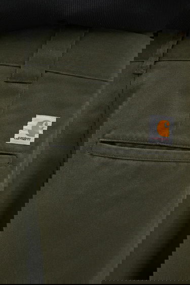 Nohavice Carhartt WIP Wide-Leg Craft Pants Zelené | I035652.6302, 3