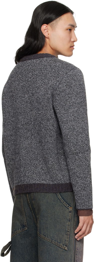 Sveter Eckhaus Latta Eckhaus Latta Yak Knit Sweater Šedá | 8258-EL-PF25-M, 2