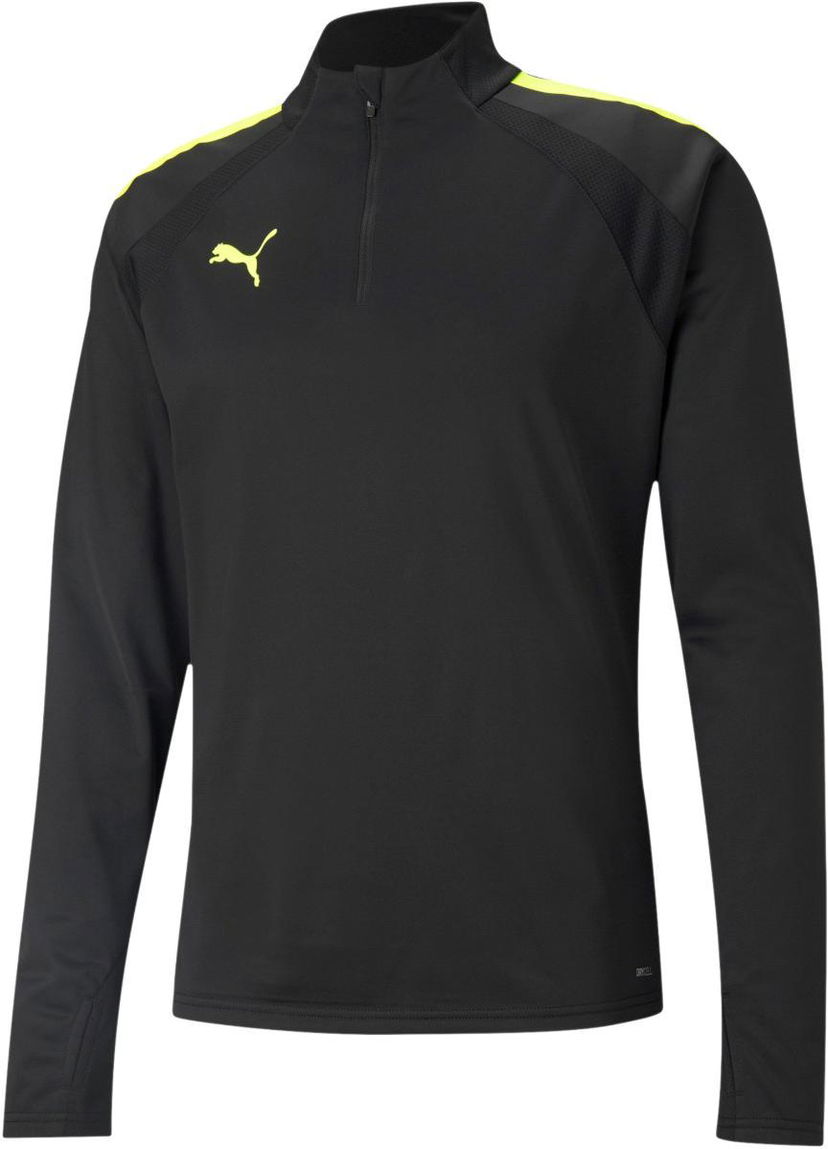 Mikina Puma Teamliga 1/4 Zip Long Sleeve Top Čierna | 657236-040