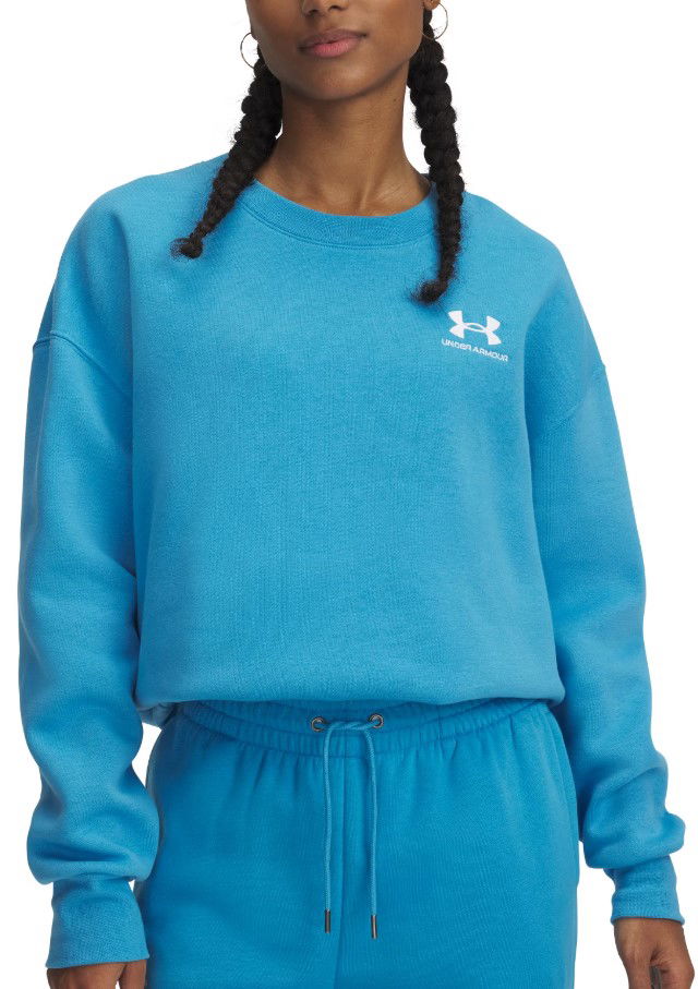 Mikina Under Armour Under Armour Icon Fleece Crew Sweatshirt Modrá | 1379475-452