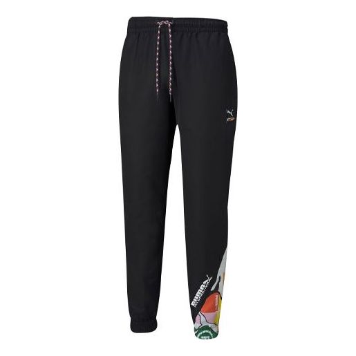 Tepláky Puma International Graphic Print Pants Čierna | 531338-01