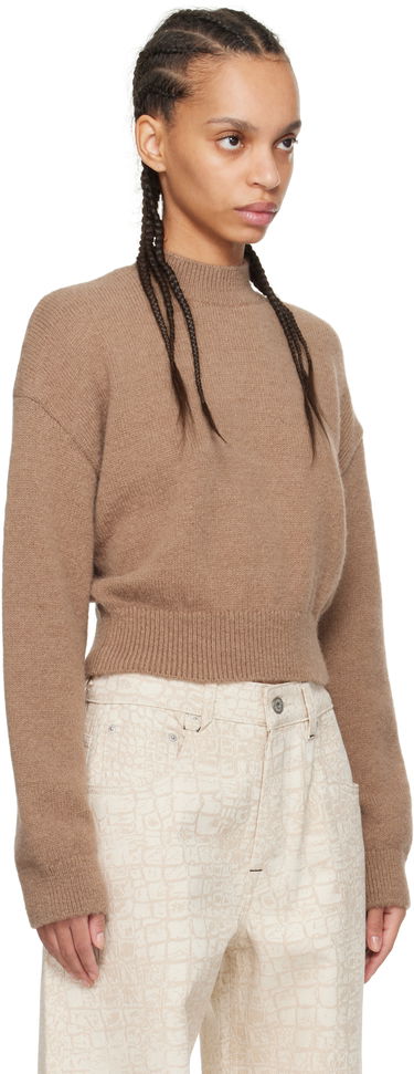 Sveter Jacquemus Black Les Classiques 'La maille ' Čierna | 24E241KN353-2329, 4