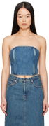 WARDROBE.NYC Denim Tube Top