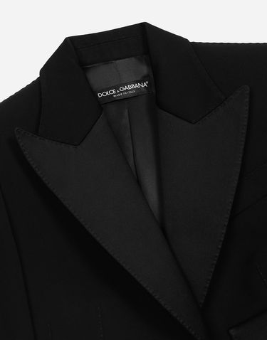 Bunda Dolce & Gabbana Wool Jacket Čierna | F296YTFU21EN0000, 2