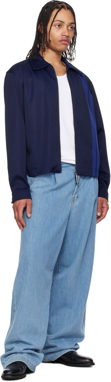 Vetrovka Palm Angels Palm Angels Suit Track Jacket Modrá | PMBD086S25FAB0014645, 3