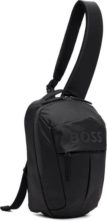 Batoh BOSS BOSS Sling Backpack Čierna | 50548087, 1