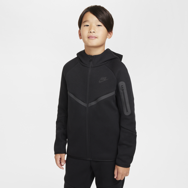 Mikina Nike Nike Sportswear Tech Fleece Full-Zip Hoodie Čierna | HV5867-010, 4