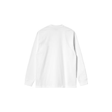 Tričko Carhartt WIP L/S Pocket T-Shirt Biela | I030437_02_XX, 7