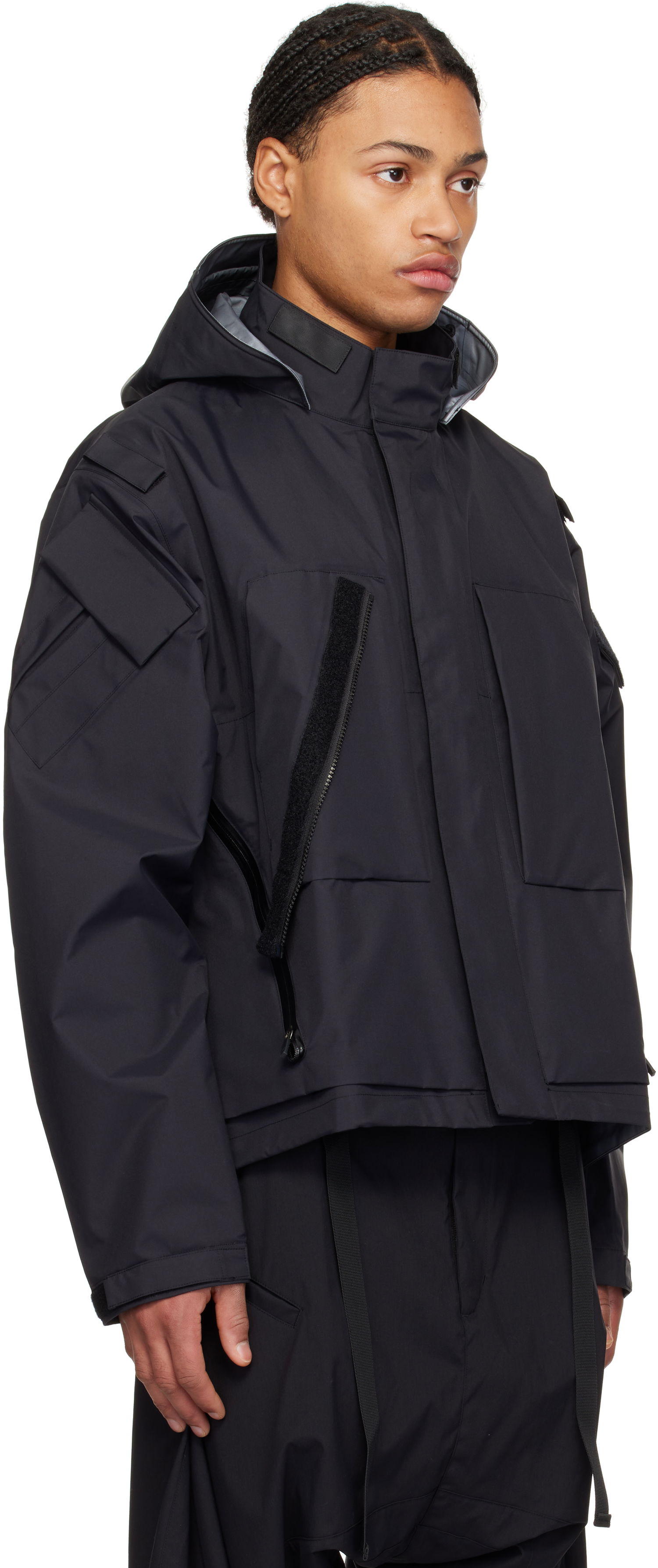 Parka Acronym J14-GT Hooded Technical Jacket Čierna | J14-GT, 1