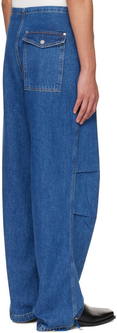 Džínsy Dion Lee Relaxed Fit Drawstring Jeans Modrá | C2174PS24, 2