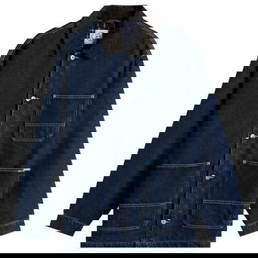 Bunda Polar Skate Co. Flannel Lined Ezra Jacket, Size Small Modrá | PSC-F25-7-IND, 0