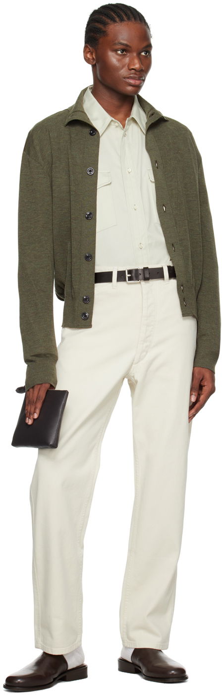 Lemaire Reversed Leather Belt