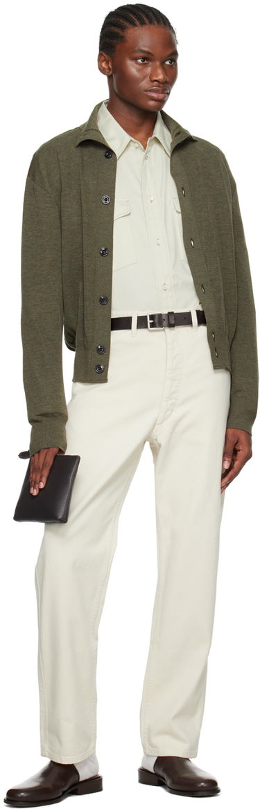 Opasok LEMAIRE Lemaire Reversed Leather Belt Čierna | AC1047 LL0055, 4