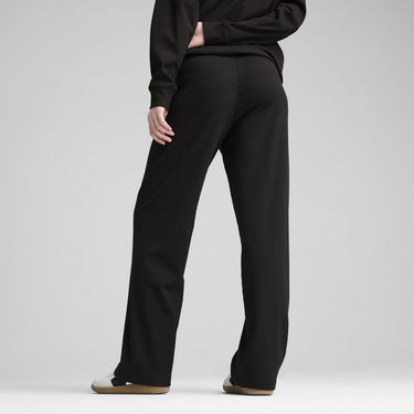 Nohavice Puma ESS ELEVATED Straight Leg Rib Pants Čierna | 685025_01, 1