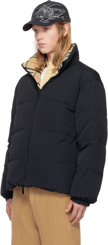 Prešívaná bunda Burberry Burberry Reversible Check Down Puffer Jacket Béžová | 8103931, 3