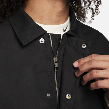 Bunda Nike Life Waxed Canvas Work Jacket Čierna | FN3130-010, 2