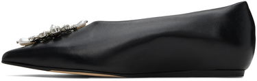 Oblečenie Simone Rocha Simone Rocha Embellished Pointed Toe Ballerina Flats Čierna | PMP18B 0799, 2