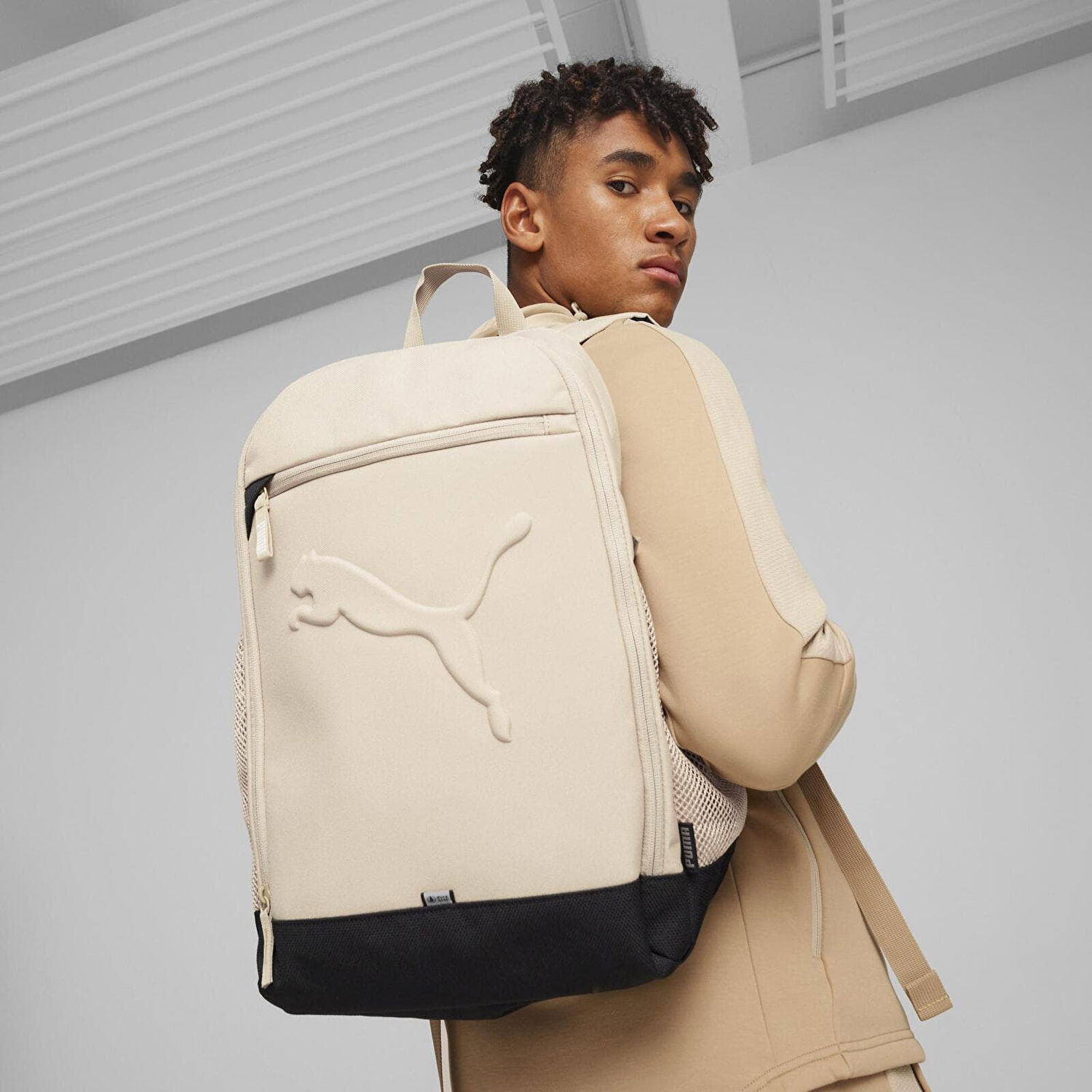 Batoh Puma Backpack Buzz Backpack Beige, Universal Béžová | 07913615, 0