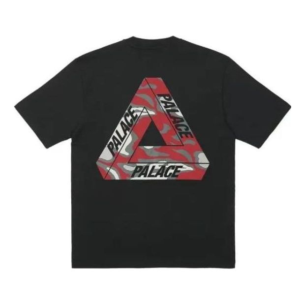 Tričko Palace Jungle Camo Tri-Ferg Graphic Tee Čierna | P24TS117