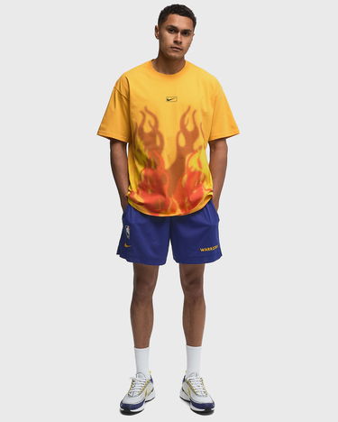 Šortky Nike GOLDEN STATE WARRIORS OPENHOLE MESH SHORTS Modrá | FV1992-495, 2