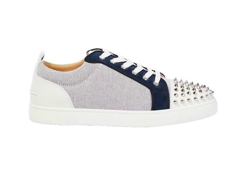 Tenisky a topánky Christian Louboutin Louboutin Louis Junior Spikes Orlato Biela | 1230925 BL9R, 0