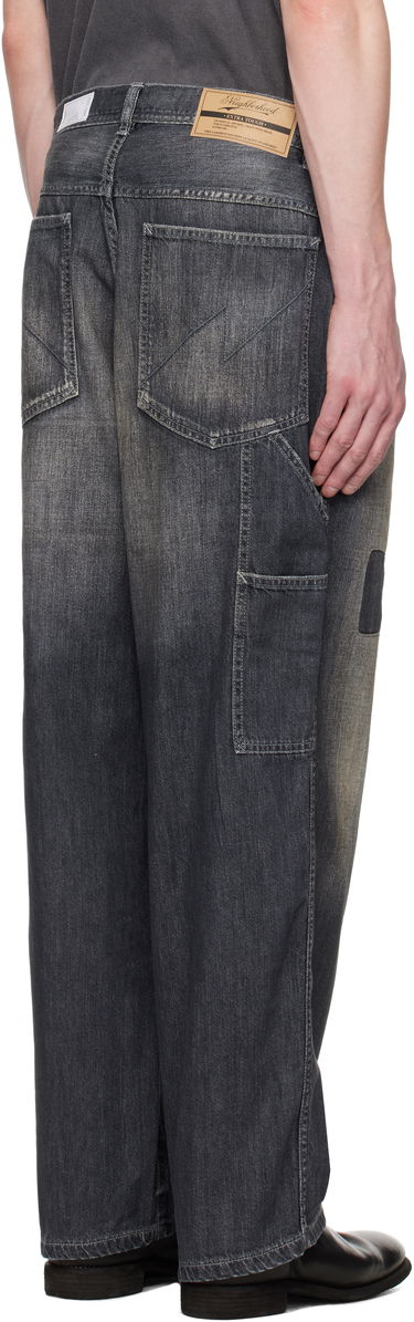 Džínsy Neighborhood Neighborhood Savage LW Painter Denim Jeans Šedá | 251SPNH-PTM03, 2