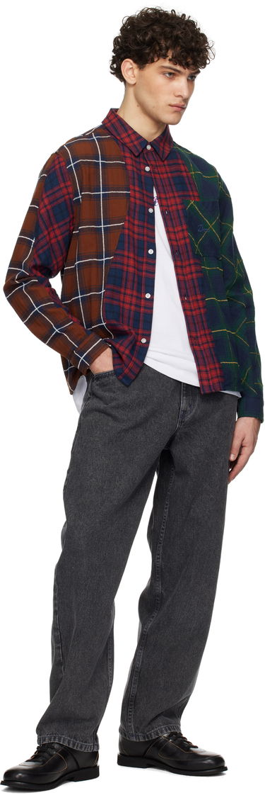 Košeľa Dime Triple Plaid Shirt Rôznofarebný | DIMEHO249MUL, 3
