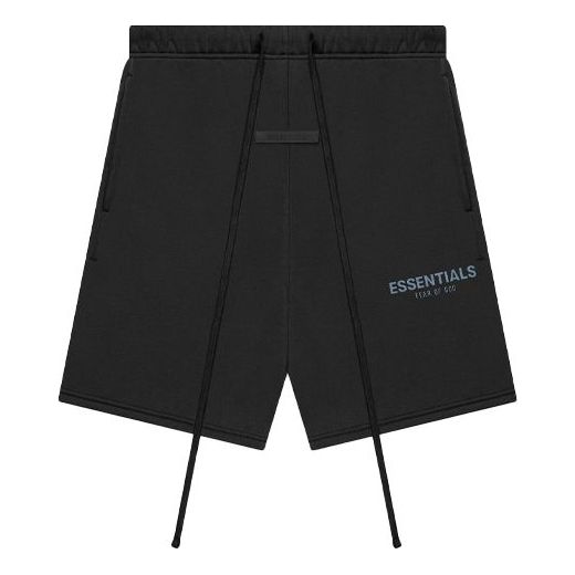 Šortky Fear of God Essentials Sweatshorts Čierna | FOG-SS21-565