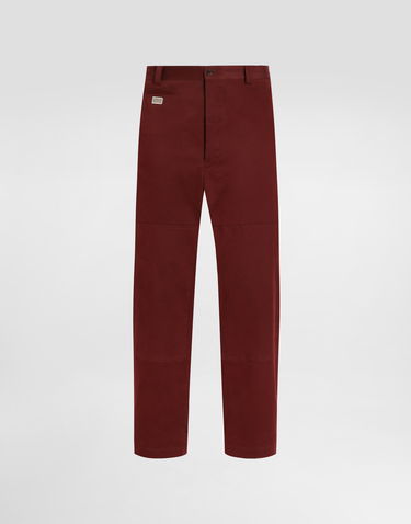 Cargo nohavice Dolce & Gabbana Dolce & Gabbana Cotton Cargo Pants Červená | GP0RSTFUFL3R0369, 0