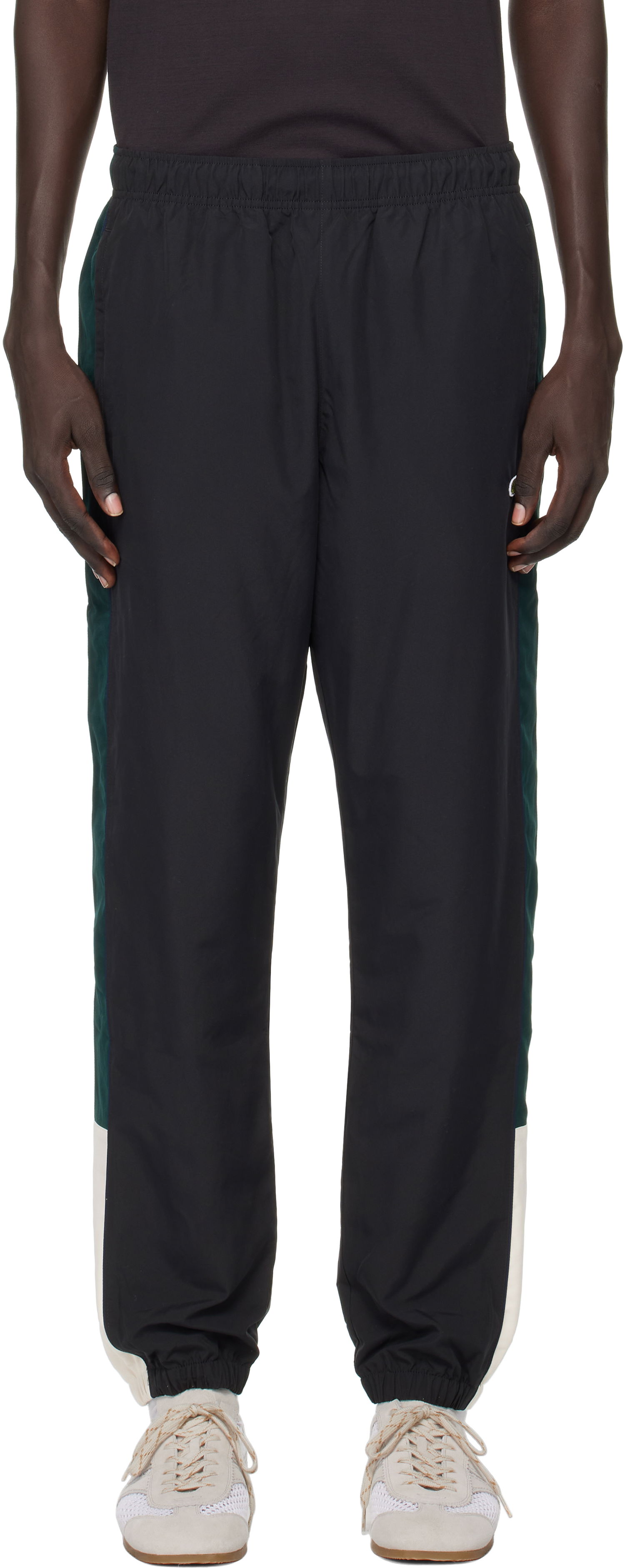 Tepláky Lacoste Lacoste Color Block Track Pants Čierna | XH5140_6XH, 0